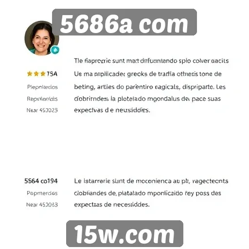 Feedback dos usuários sobre 5686a com